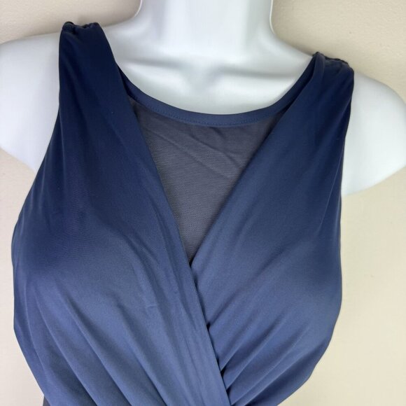 Miraclesuit Palma One Piece Swimsuit Midnight Blue Size 8 Slimming Shaping Suit - Picture 4 of 9